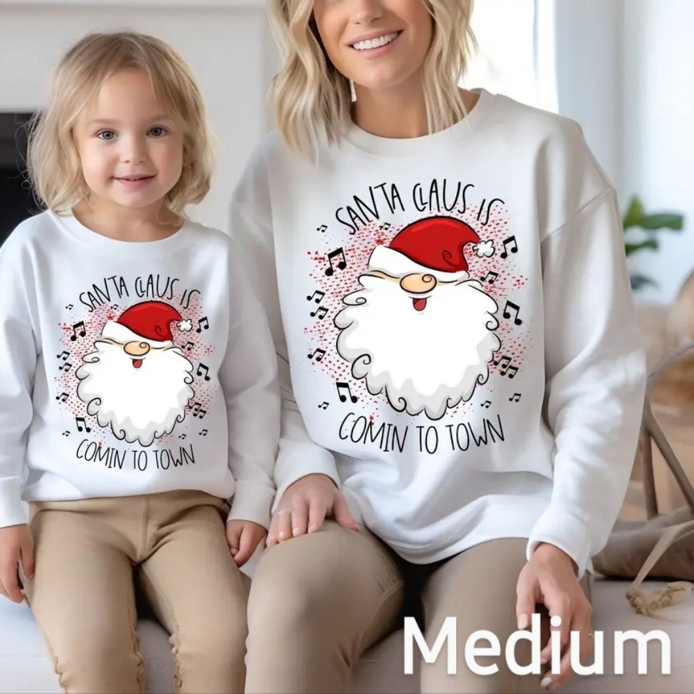 Santa Claus Family Fleece Sweatshirt